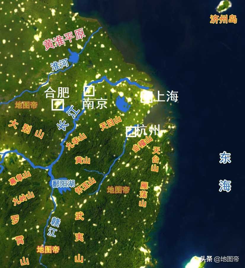 长三角地区包括哪些城市（长江三角洲地区城市分布）