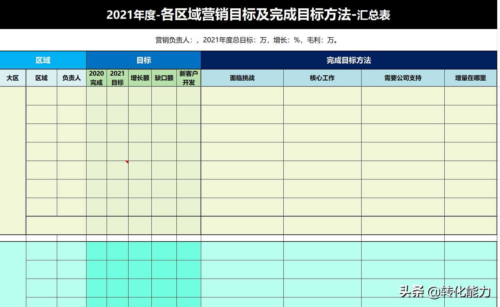 区域营销方案怎么写（区域营销策略案例）