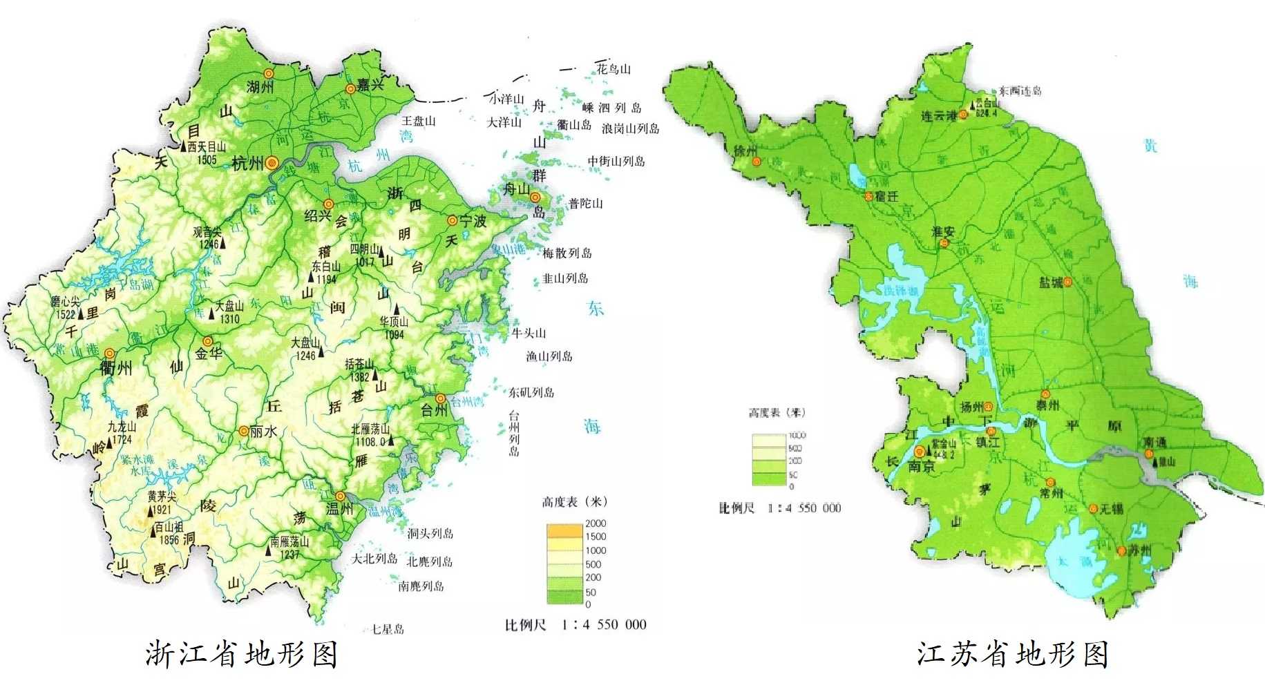 浙江面积多少平方公里（浙江面积和人口全国排名）