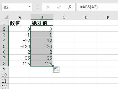 表格负数变正数怎么设置（用excel做考勤表）